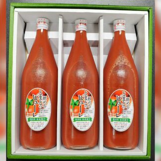 桃太郎　飲める　とまとのピューレ３本セット